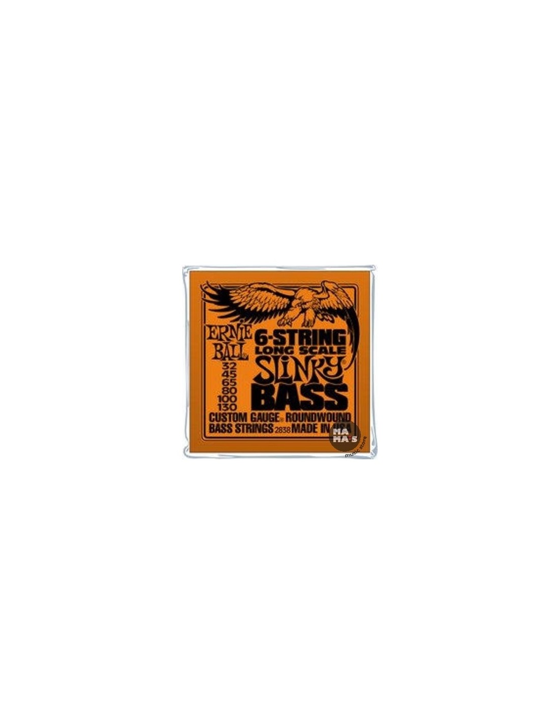 Ernie Ball Bass Slinky 032-130 6 corde 2838