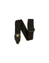 5341 Black Checkers Jacquard Strap