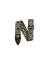 5345 Black Heart Jacquard Strap
