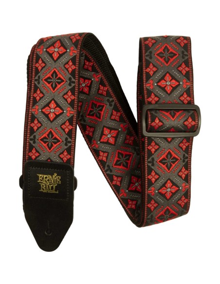 5346 Red King Jacquard Strap