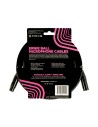 6388 Cavo Microfonico PVC nero 6 m