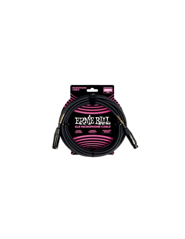 6388 Cavo Microfonico PVC nero 6 m
