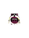 6389 Cavo Microfonico PVC bianco 6 m