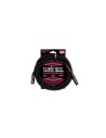 6392 Cavo Microfonico Braided nero 6 m