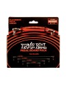 6404 Flat Ribbon Patch Cables Red Multi-pack