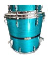 PEARL MASTERS MAPLE PURE MP4C924XSP-S AQUA TURQUOISE STRIPE USATA