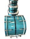 PEARL MASTERS MAPLE PURE MP4C924XSP-S AQUA TURQUOISE STRIPE USATA