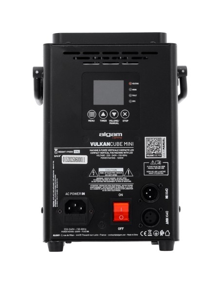 VULKAN CUBE MINI Macchina del Fumo Verticale 1200W