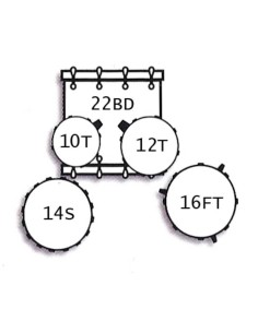 Tamburo T5 T5R22GRSK 2