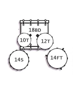 Tamburo T5S18BRDSK con... 2
