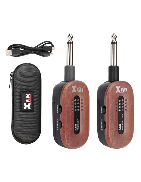 Xvive A58 Sistema wireless digitale per strumento Rosewood