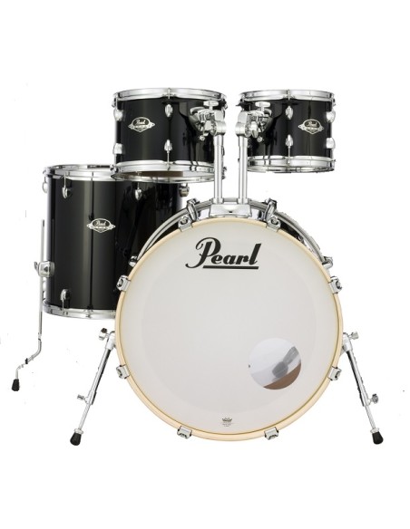 Pearl EXX725 C31 Export Jet Black Shell Kit 22-10-12-16