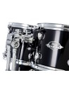 Pearl EXX725 C31 Export Jet Black Shell Kit 22-10-12-16