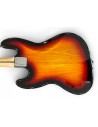 Harley Benton JB-40FL 3-Tone Fretless Sunburst Usato