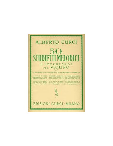 CURCI 50 STUDIETTI MELODICI E...