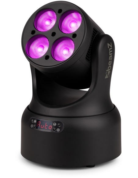 BEAMZ Nova420-bk Mh Wash 4x20w Rgbw