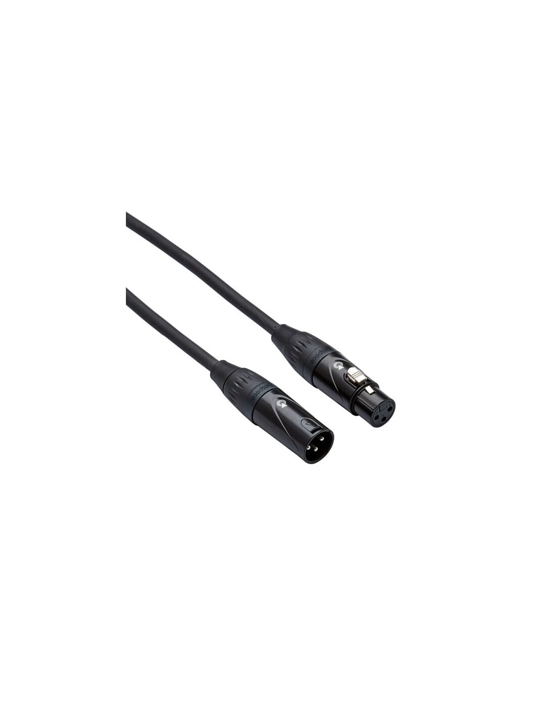 Bespeco EAMB200 Cavo per microfoni cannon maschio cannon femmina 2 mt