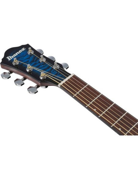 IBANEZ AEWC16QA-TLH Transparent Blue Sunburst