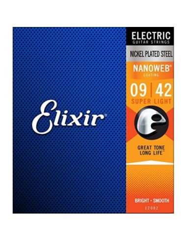 Elixir Nanoweb 12002  Electric Super...