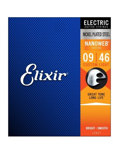 Elixir Nanoweb 12027  Custom Light...