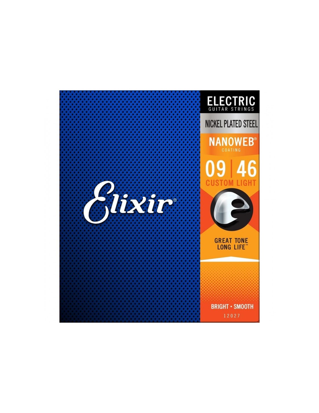 Elixir Nanoweb 12027 Custom Light .009-.046
