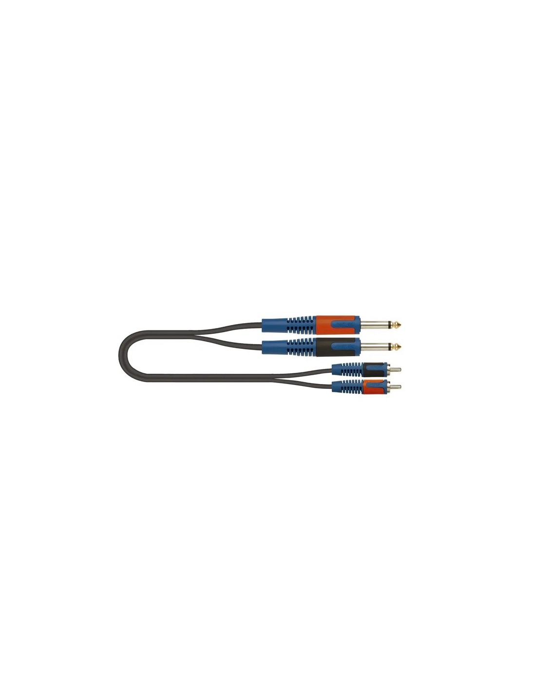 Quik Lok RKSA/130-1 - 2 Jack Mono/2 RCA Maschio