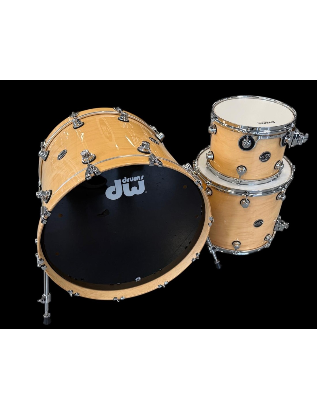 DW Performance Series Natural Lacquer 12/16/22 Ex Demo
