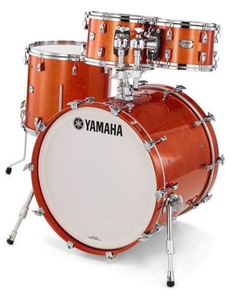 Yamaha Absolute Hybrid Maple Orange Sparkle 22-10-12-16