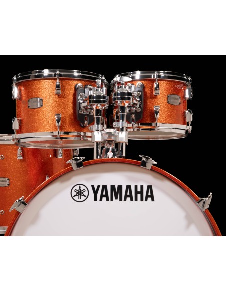 Yamaha Absolute Hybrid Maple Orange Sparkle 22-10-12-16