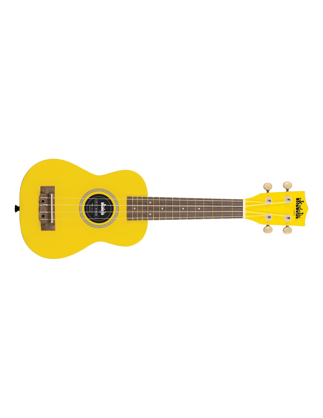 Kala UK-TAXICAB Solid Color ukulele soprano Taxicab giallo con borsa
