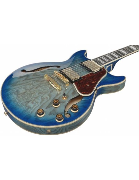 IBANEZ AM93QA-JBB Jet Blue Burst