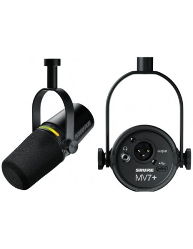 Shure MV7+ Black