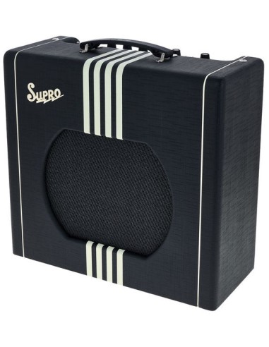 Supro Delta King 12 Black & Cream
