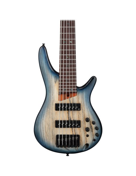 IBANEZ SR606E Cosmic Blue Starburst Flat
