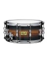 Tama LBM1465Z-MZB Bubinga-Maple 14" x 6.5" Midnight Zebrawood Burst
