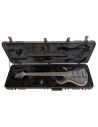 MARCUS MILLER M7 Swamp Ash 5 Transparent Black con Flight Case Originale Gator Usato