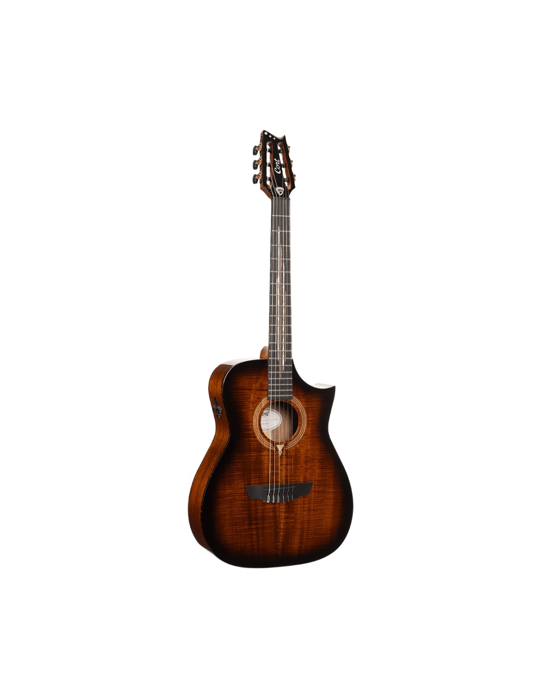 Cort Luxe Nylon II Frank Gambale Signature Brown Black Burst