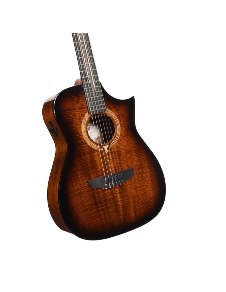 Cort Luxe Nylon II Frank Gambale Signature Brown Black Burst