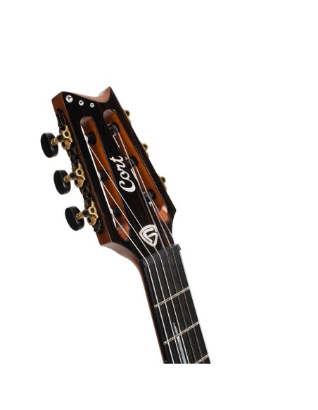 Cort Luxe Nylon II Frank Gambale Signature Brown Black Burst