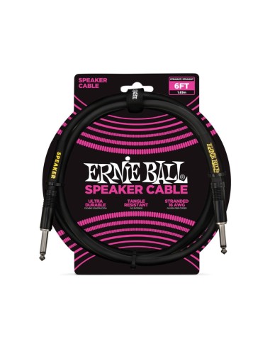 Ernie Ball 6072 Cavo Speaker Black 1,8 m
