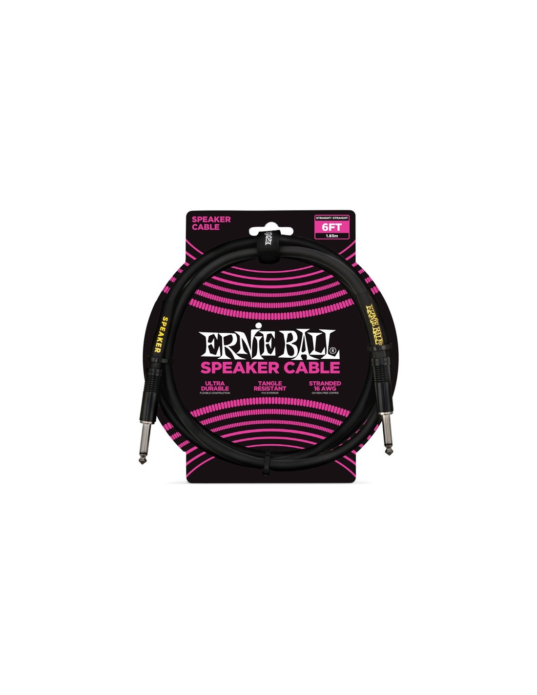 Ernie Ball 6072 Cavo Speaker Black 1,8 m