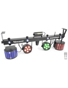 Beamz Show Bar 2XPAR 6X6in...