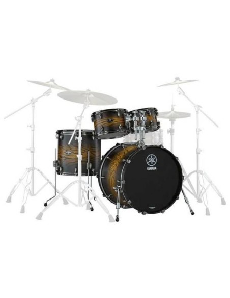 YAMAHA LIVE CUSTOM HYBRID OAK 22-10-12-16 UZU EARTH SUNBURST