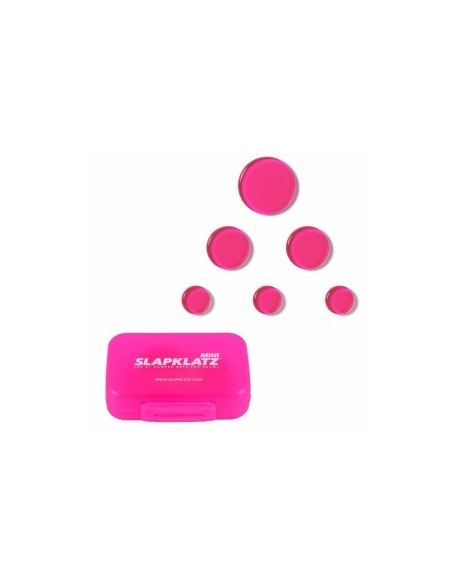 SlapKlatz Scatola MINI da 6 Gel Pad (3 small+ medium+1 large) Clear