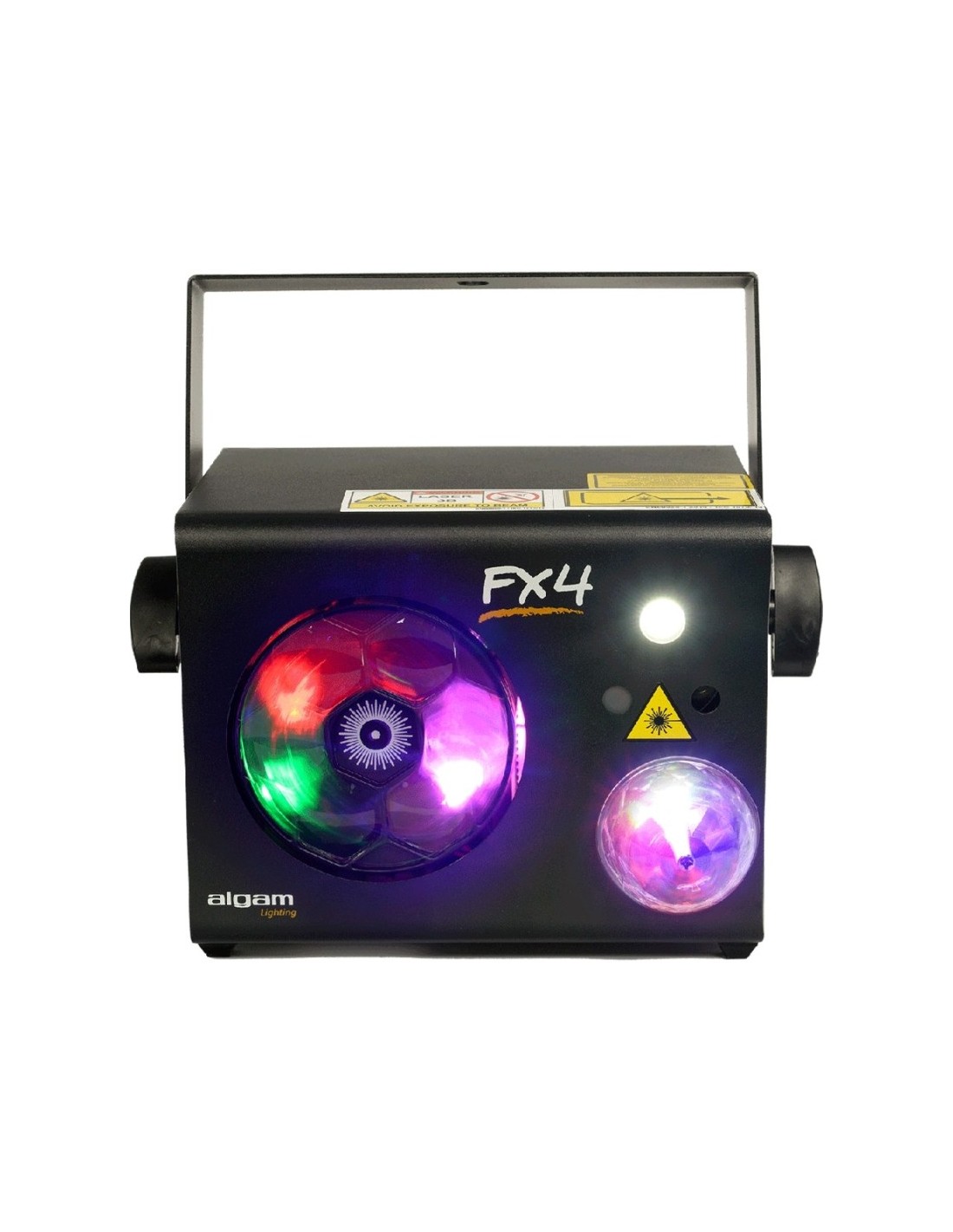 Algam Lighting FX4 Effetto 4 in 1 Gobo + Magic Ball + Laser RG + Strobo