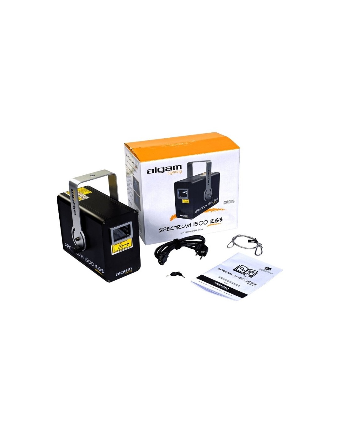 Algam Lighting SPECTRUM 1500 RGB+ Laser 1500 mW a Batteria Controllabile da APP
