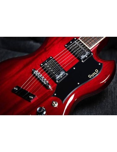 GUILD POLARA DELUXE CHERRY RED