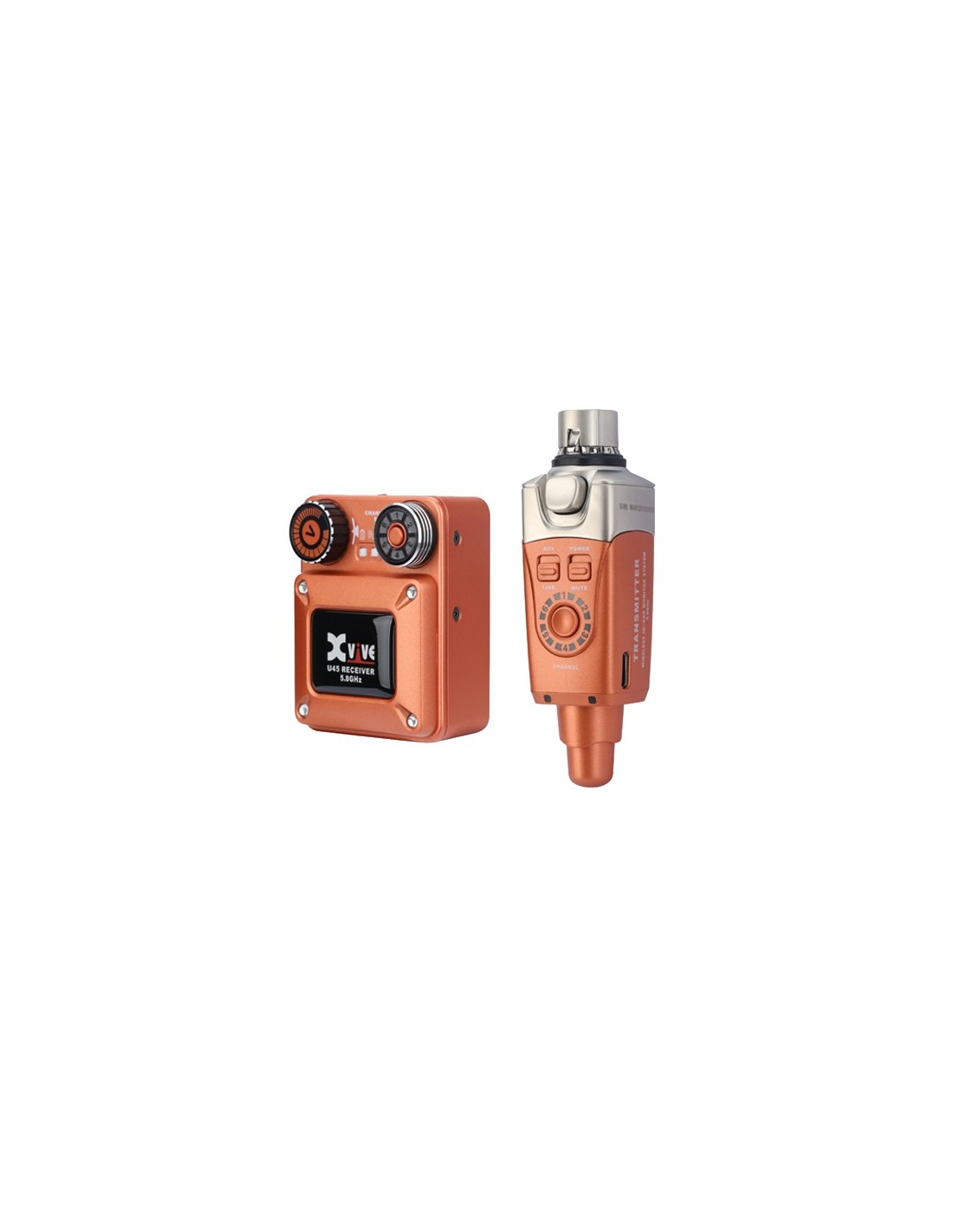 Xvive U45 Orange IN-EAR MONITOR