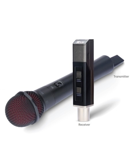 Xvive M5D Sistema doppio microfono wireless Handheld a capsule intercambiabili