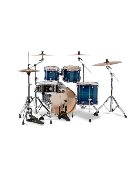 MAPEX AR504SVNJ ARMORY 5 PEZZI BLUE WAVE BURST CON CASSA 20